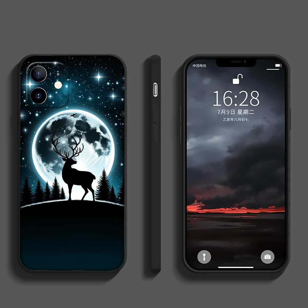 SA164 Tree Deer Merry Christmas Soft Case for Xiaomi Mi 9T 10T 11T 11i 11 12 A2 A3 POCO X3 M3 M2 F3 Pro NFC