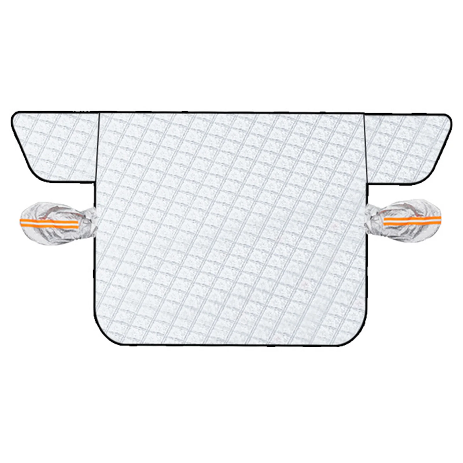 

Silver Easy To Install Extra Large Weatherproof Van For Car Trucks Windshield Cover With Ears Freeze Protector Winter Outdoor