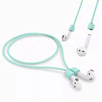 anti lost silicone earphone rope holder cable for apple for airpods wireless bluetooth headphone neck strap cord string