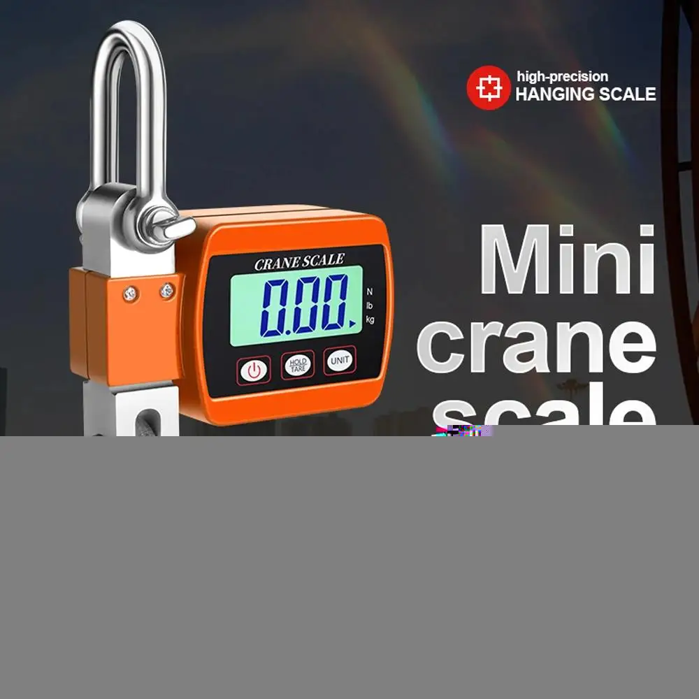 Ручные цифровые промышленные подвесные крановые весы 0 05 ~ 500 кг/1100 фунтов с