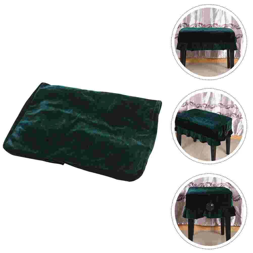 

Dining Chair Slipcovers Piano Stool Protective Dust-proof Protector Pleuche Baby