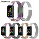 Миланский магнитный браслет correa Huawei, металлический браслет с 6 ремешками для honor band 6, стальной ремешок для huawei band 6 pro