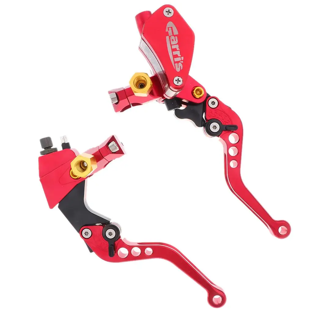 

2x рычаги тормоза сцепления мотоцикла, Складные Выдвижные рычаги ручки