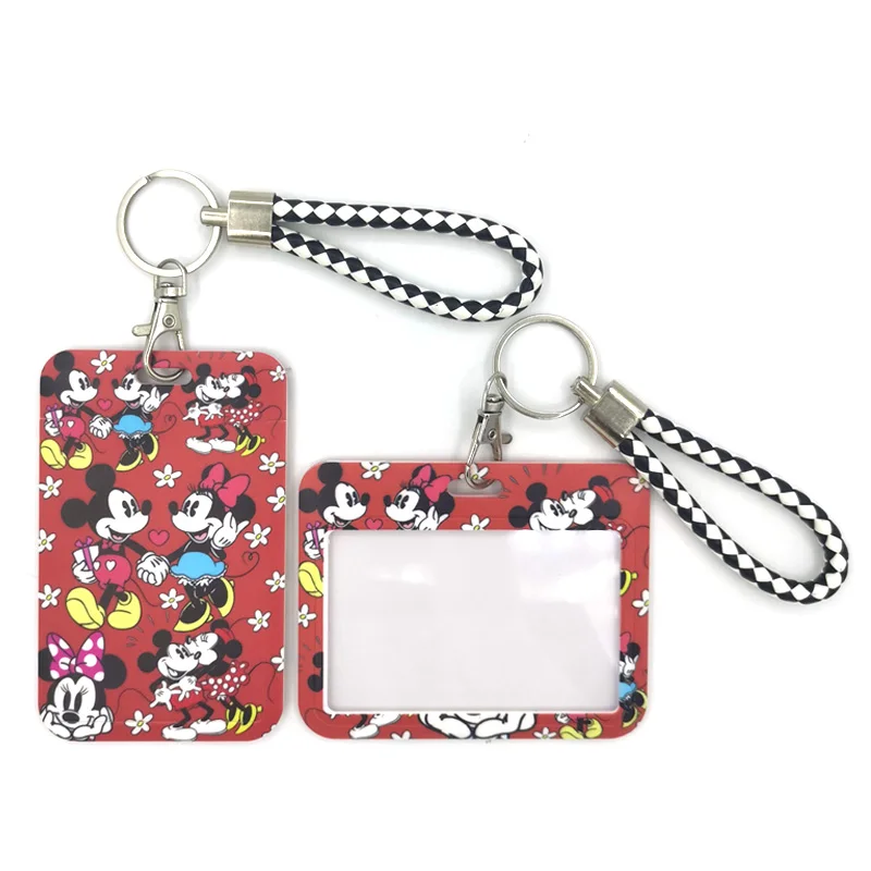 

Minnie Mickey Mouse Neck Strap Lanyard for keys lanyard card ID Holder Key Chain for Gifts Jewelry Decorations