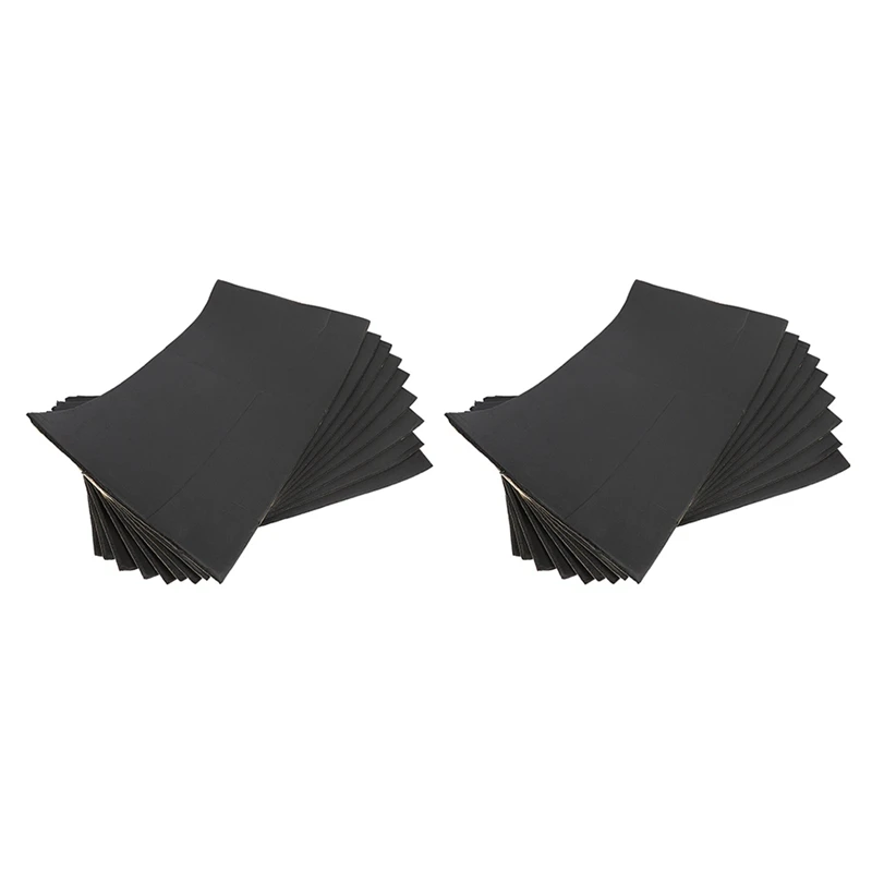 

18Pcs Car Van Sound Proofing Deadening Insulation Foam New 30Cmx50cmx6mm Protector Auto Sound Insulation Accessories
