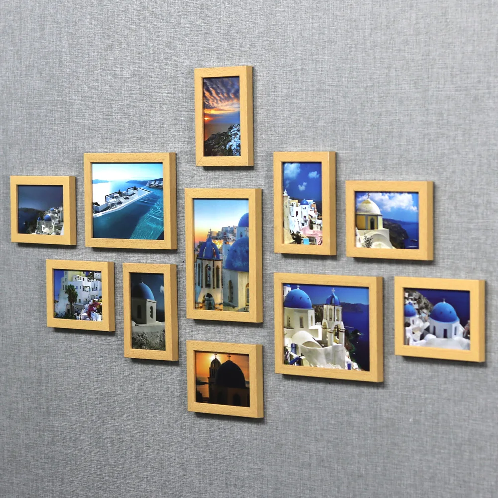 

20251Liyou Simple wooden picture frame table 5 "6" 7 "8" 10 "A4 creative Chinese mounted wall picture frame