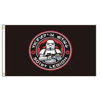3x5 ft legion clone troopers flag polyester printed banner for decor