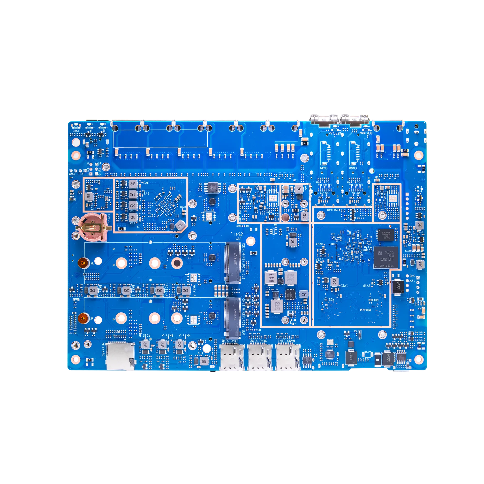Banana Pi MediaTek MT7988A BPI-R4 PRO(8X) 8 ГБ DDR4 8 ГБ eMMC для интернет-роутеров, сетевых и коммуникационных приложений (art.: 3920d89dbc794) - 3920d89dbc794