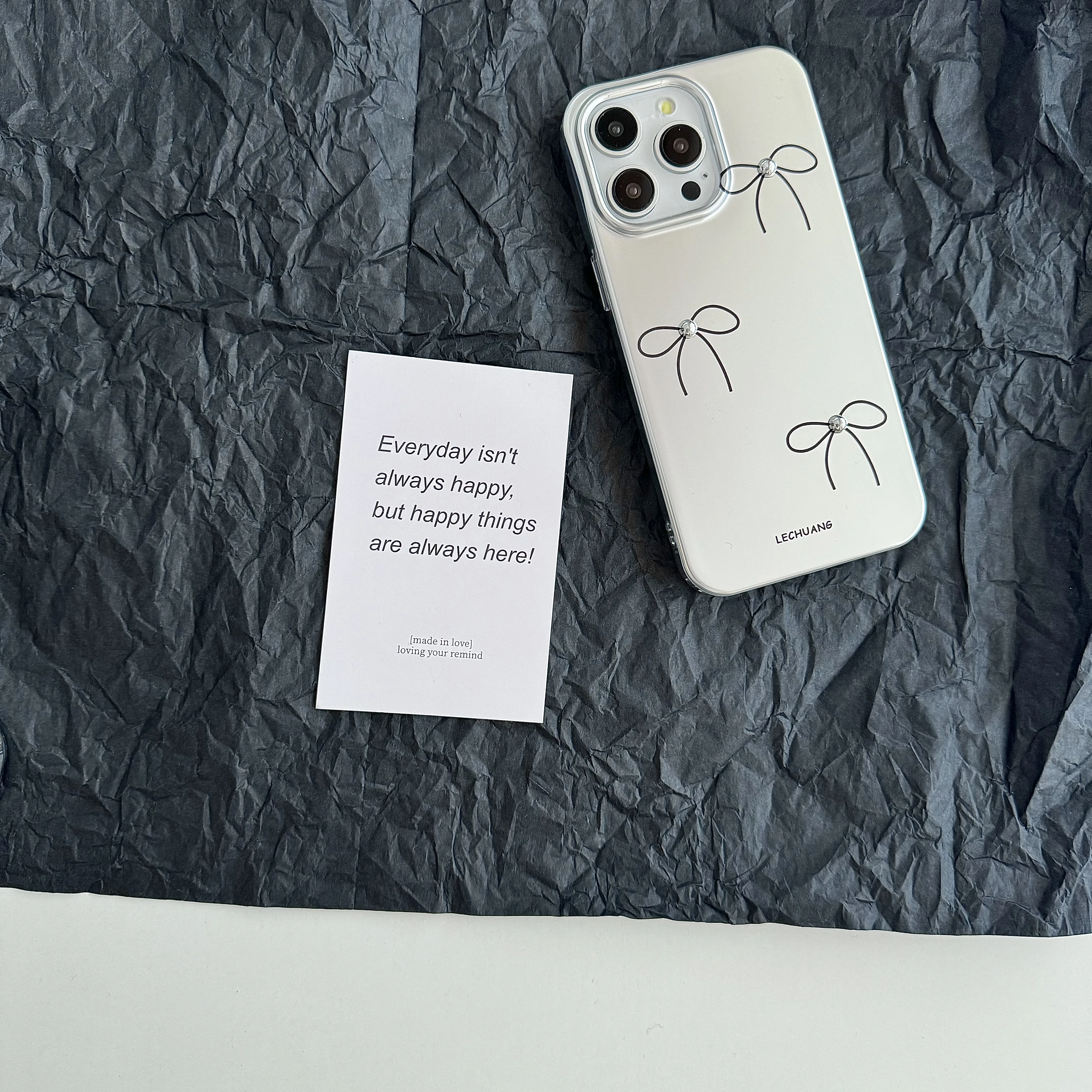 Чехол для iPhone 15 14 13 Pro Max Plus 12 с 3D жемчугом