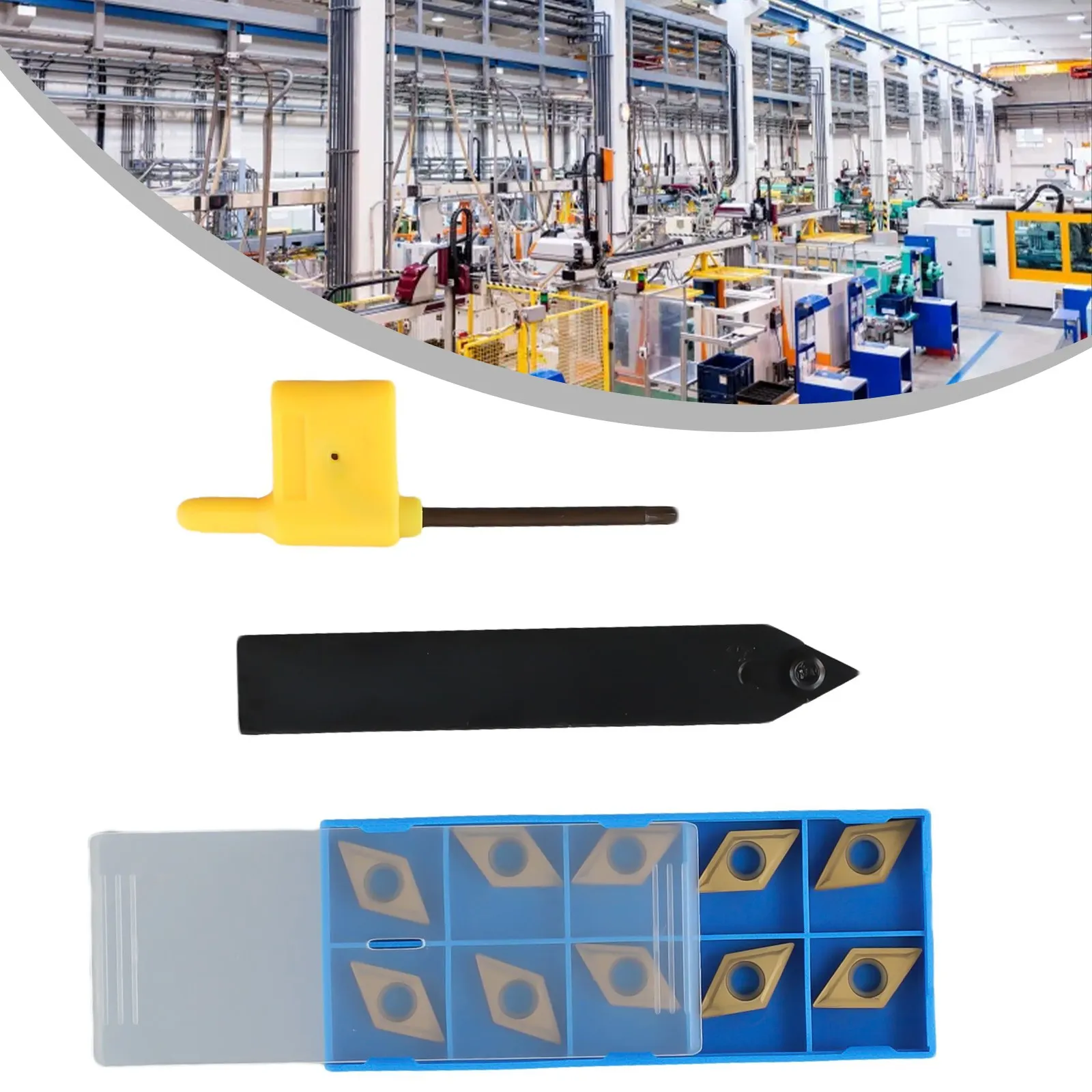 SDNCN1616H11 Держатель токарного станка 16x100 мм 10 шт. DCMT11T304 Твердосплавная вставка