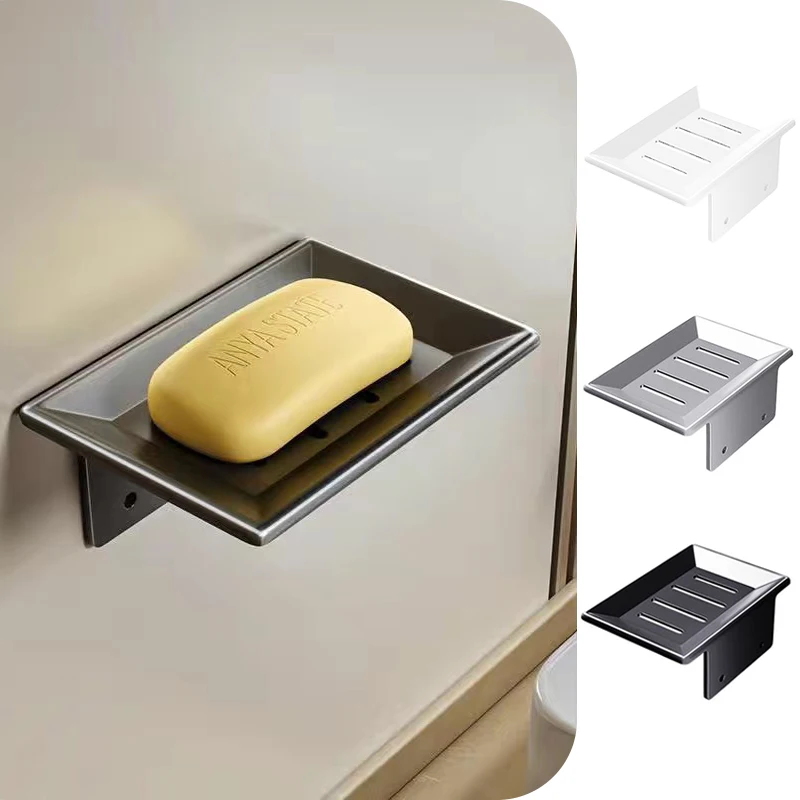 Полка без сверления алюминиевая полка для ванной комнаты сушилка мыла посуды