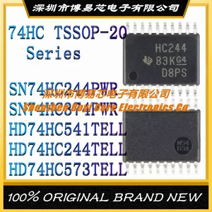 SN74HC244PWR SN74HC374PWR HD74HC541TELL HD74HC244TELL HD74HC573TELL Three-state output octal buffer and line driver IC TSSOP-20