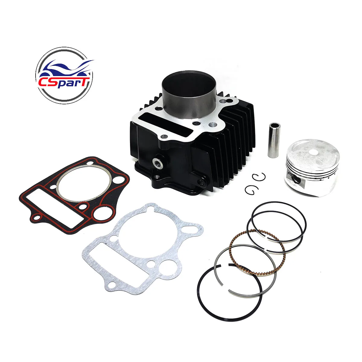 

54mm 125CC Aluminum Alloy big bore kit Cylinder set for Dirt Bike ATV Honda C100 C110 CT100 JH110 DY110 QJ110-9 ZS110 152FMH