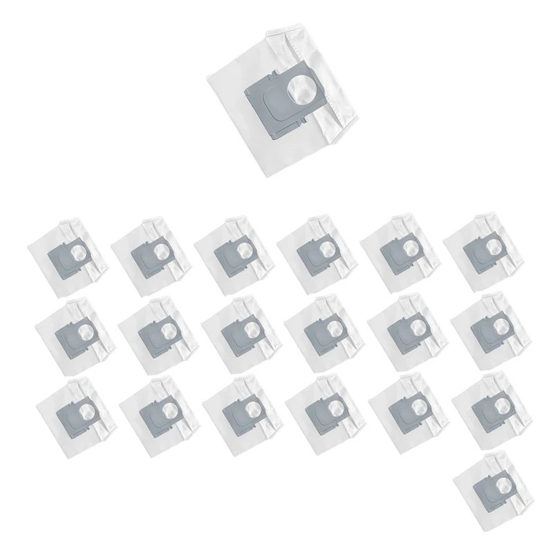 

20Pcs Dust Bag Replacement Accessories For Roborock T8, G10S, Q7, MAX, Q7 Max+, S7 MAXV Ultra Robotic Vacuum Cleaner