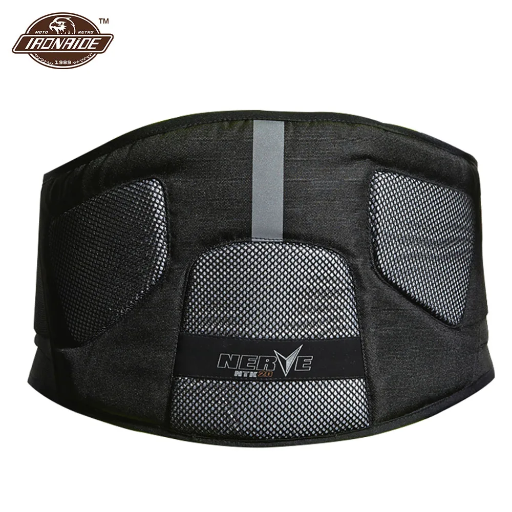 

Wear-resistant Reflective Waist Support Women Summer Waist Guard Motorcycle Cycling Men Protector Brace Professional Motocross