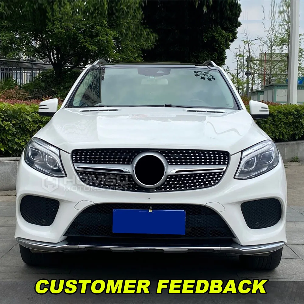 Автомобильная решетка для Mercedes GLE Coupe c292 w292 Gle SUV W166 Racing Gt 350 d 2015 2016 2017 2018 + - купить по