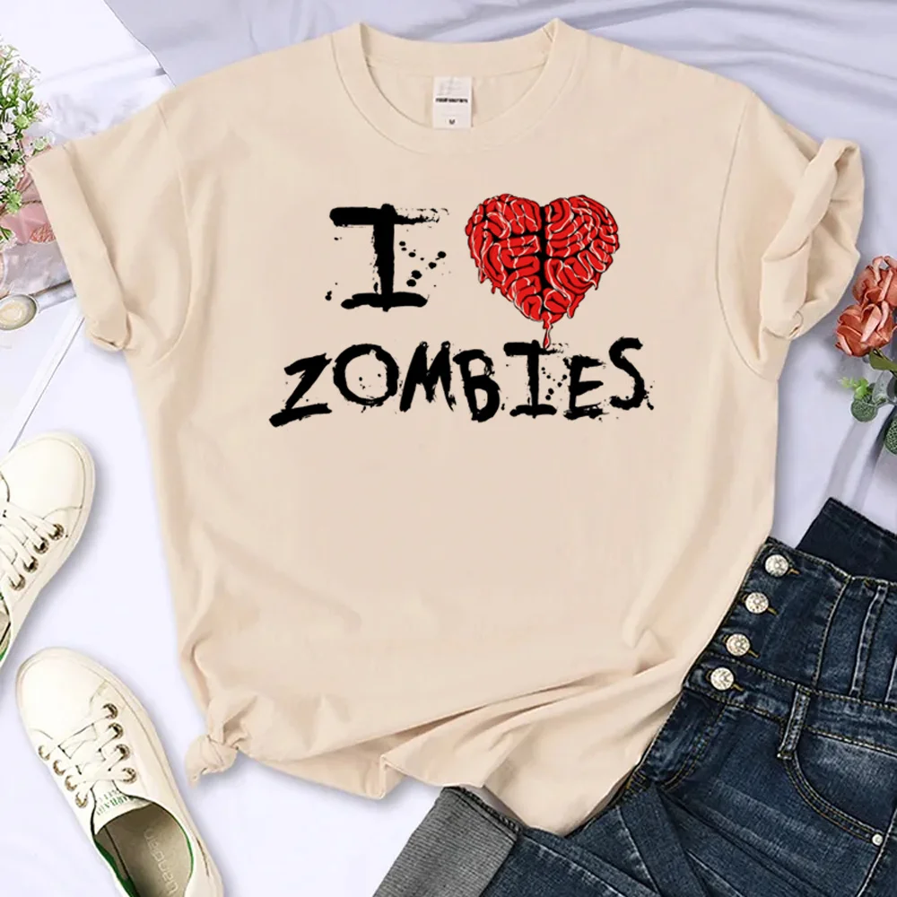 

the Walking Dead top women summer Tee girl graphic harajuku clothes