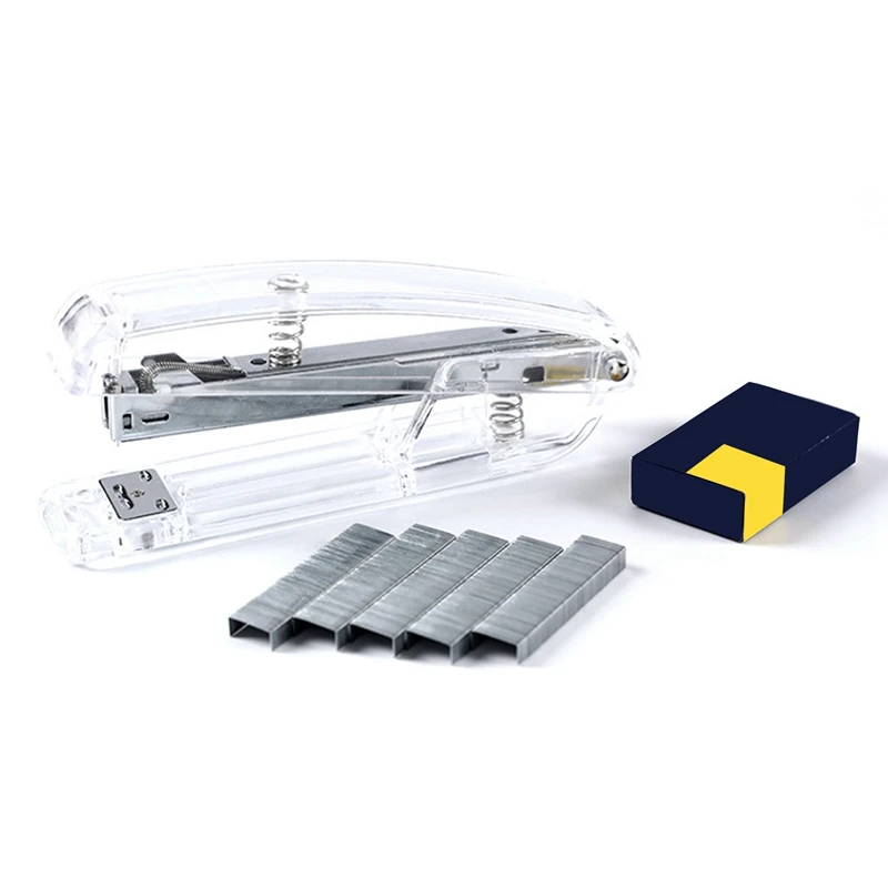 

Stapler Transparent Plastic Stapler Binding Machine
