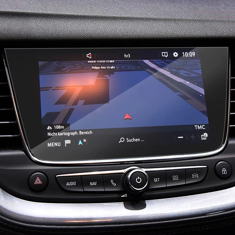 Наклейка для Opel Crossland X 2017-2021 7 8 дюймов, аксессуары для экрана GPS-навигации