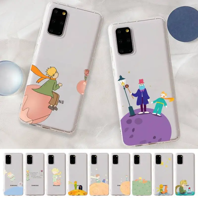 

The Little Prince Phone Case for Samsung S20 S10 lite S21 plus for Redmi Note8 9pro for Huawei P20 Clear Case