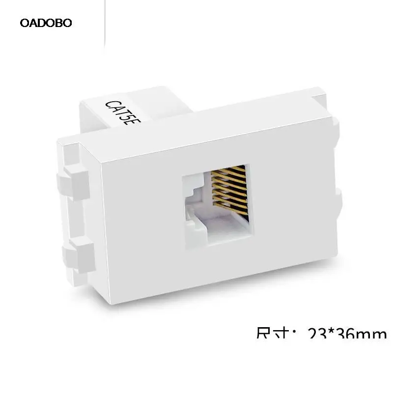 

Type 128 6 super class five network module network information module RJ45 module ground cable 86 panel