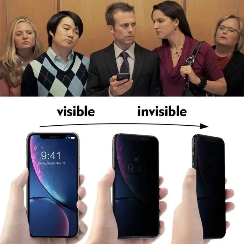 Фото Стекло для экрана конфиденциальности для Realme GT 7T, стекло, противошпионская защитная пленка для экрана, закаленное стекло Realme GT 7T, пленка Realme GT 7T №3