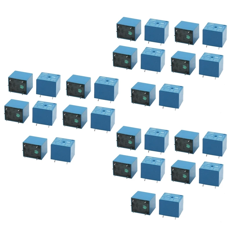 

New 50PCS SRD Relay SRD-05VDC-SL-C SRD-09VDC-SL-C SRD-12VDC-SL-C SRD-24VDC-SL-C 10A 250VAC 5PIN T73 Power Relays