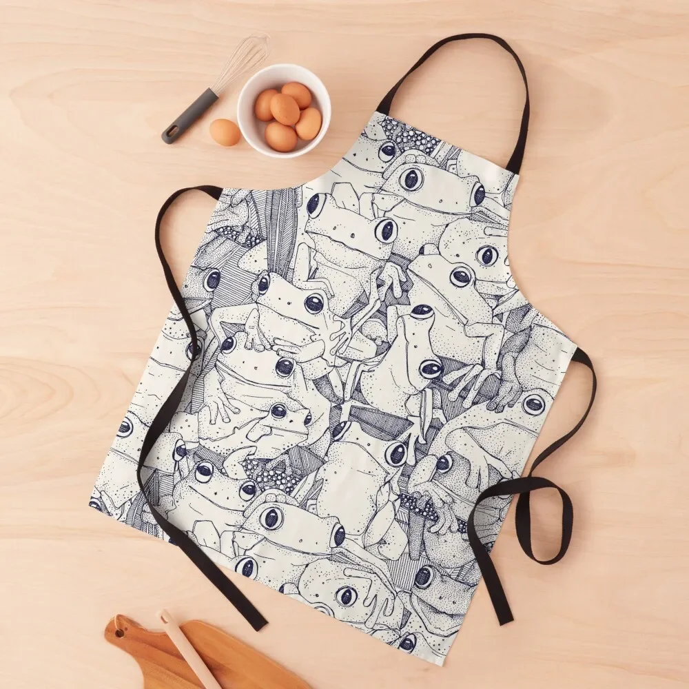 Голубой фартук just tree профессиональный кухонный для мужчин водонепроницаемый