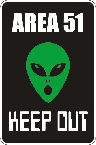 НаклейкаPirate Area 51 Keep Out 8 x 12 дюймов металлический знак новинка алюминий S007