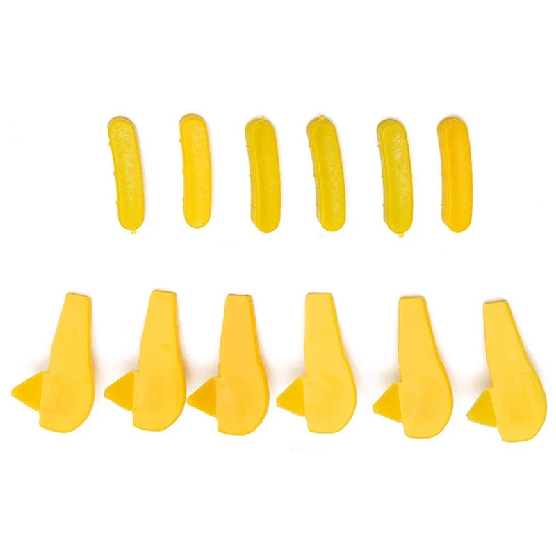 

Kit Protector Tire Changer Pads Rim Set Tool Yellow 12pcs Demount Head