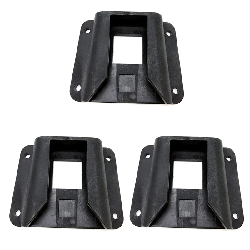 

3X Bicycle Carrier Block Adapter For Brompton Folding Bike Bag Rack Holder ABS Front Carrier Block Mounting