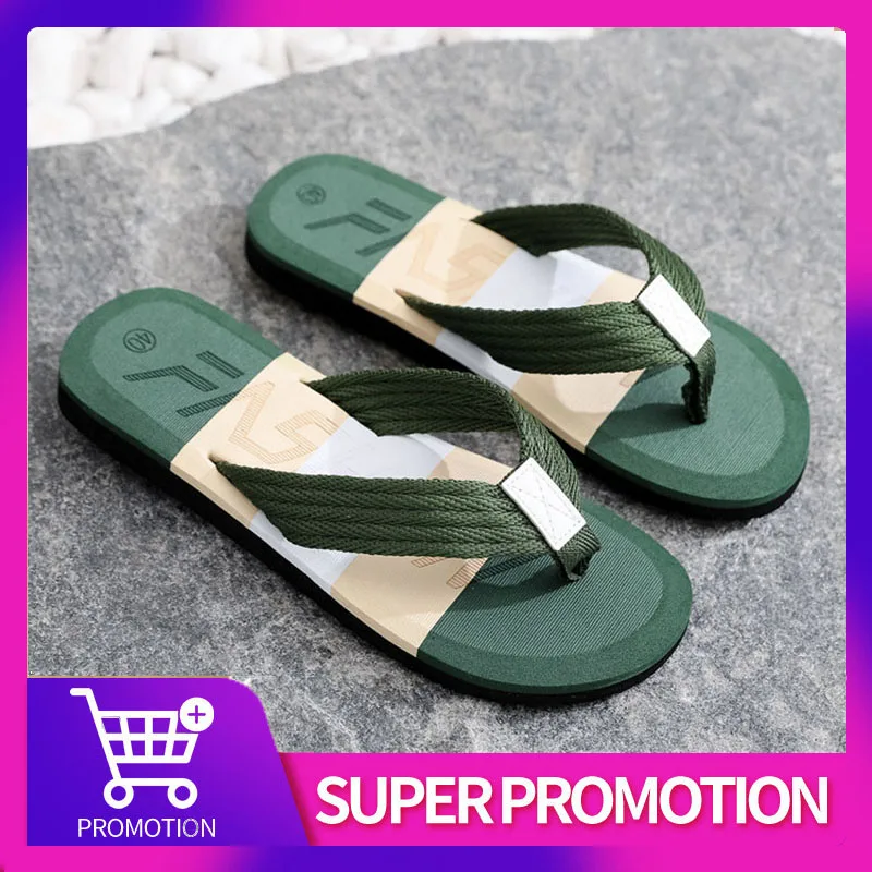 

Мужские дизайнерские шлепанцы, летние пляжные тапочки, модные дышащие Повседневные тапочки