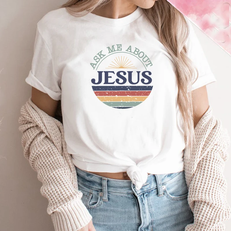 Женская Винтажная футболка из хлопка в стиле ретро |