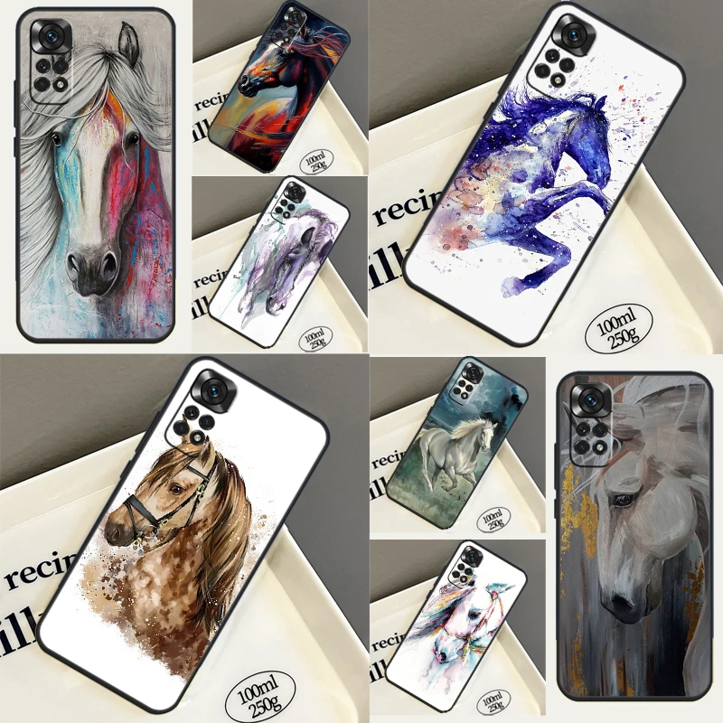 Чехол для Xiaomi Redmi Note 12 Turbo 8 9 10 11 Pro 10S 11S 12S 9A 9C 10A 10C 12C