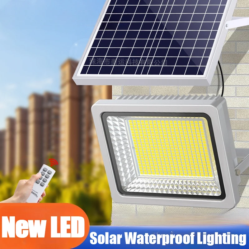

luz Solar Courtyard Light Home Outdoor LED Floodlight Lighting Waterproof Split Induction New Energy Projection Street Wall Lamp