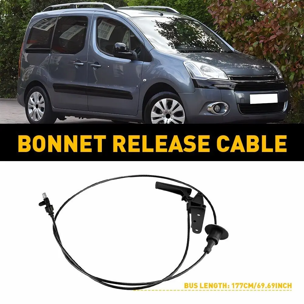 

1 шт. новый передний кабель с защелкой для Peugeot Partner Citroen Berlingo 2008-2019 7937Q8, аксессуары для автомобильных двигателей