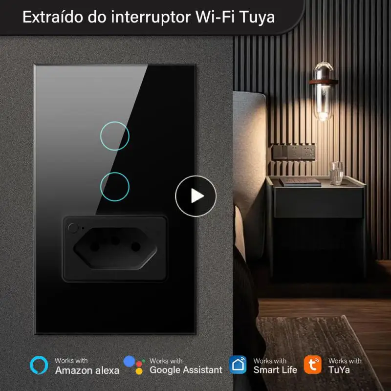 

Настенная розетка с Wi-Fi, 100-240 В, Гц