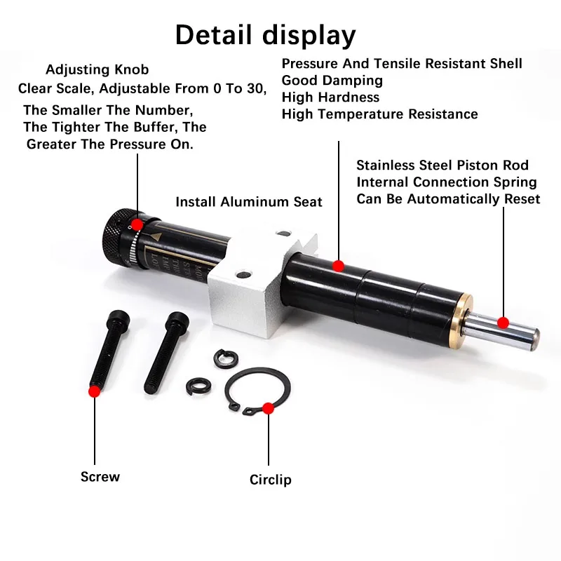 Регулятор скорости SR HR15/30/60/80/100 (150 кг) поворотный демпфер регулируемый