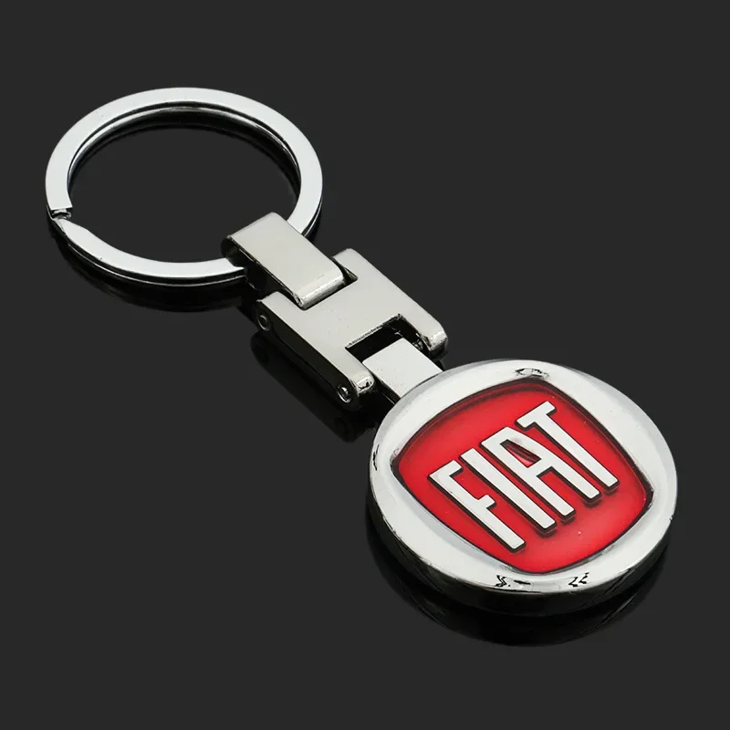 

Значок FIAT, брелок-подвеска, автомобильный брелок, аксессуары для FIAT 500 Ducato Panda Grande Punto Tipo Abarth Pulse Strada 600 Doblo