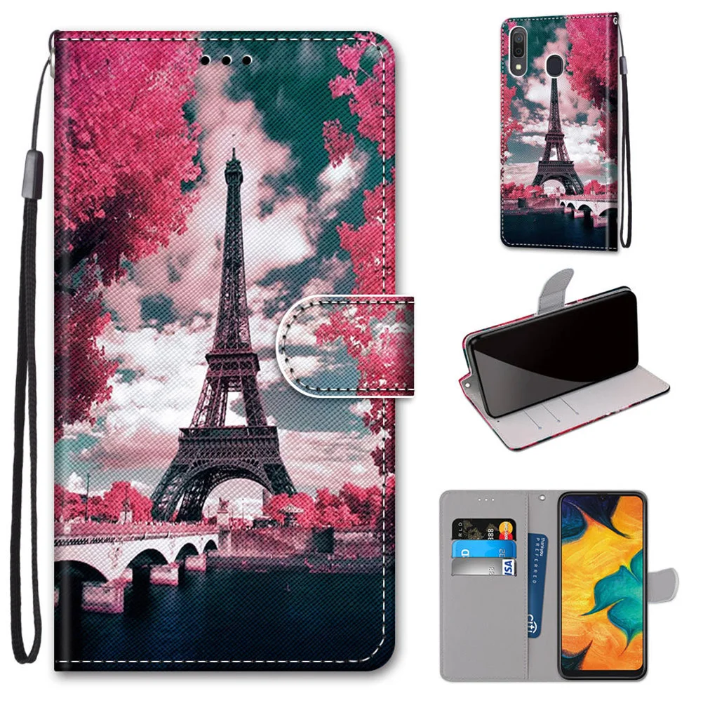 

Printed Case Shockproof Folding Case Compatible for Galaxy A20/A30