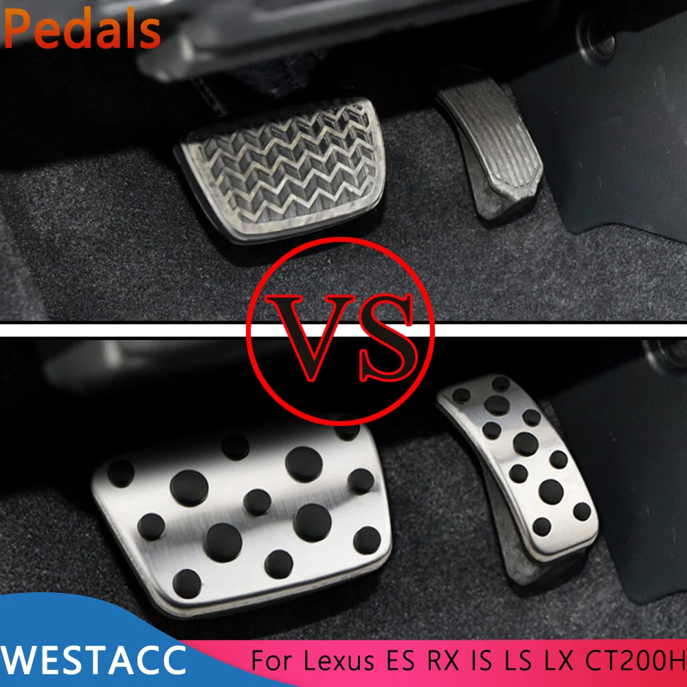 

Крышка педали автомобиля для Lexus ES 2013-2018 RX 2010-2015 IS LS LX CT200H 2011-2017, тормозная колодка акселератора, аксессуары