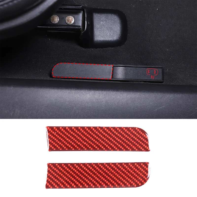 

Car Interior Accessories For Chevrolet Corvette C6 Z06 2005-2013 Soft Carbon Fiber Car Emergency Door Lock Switch Trim Sticker