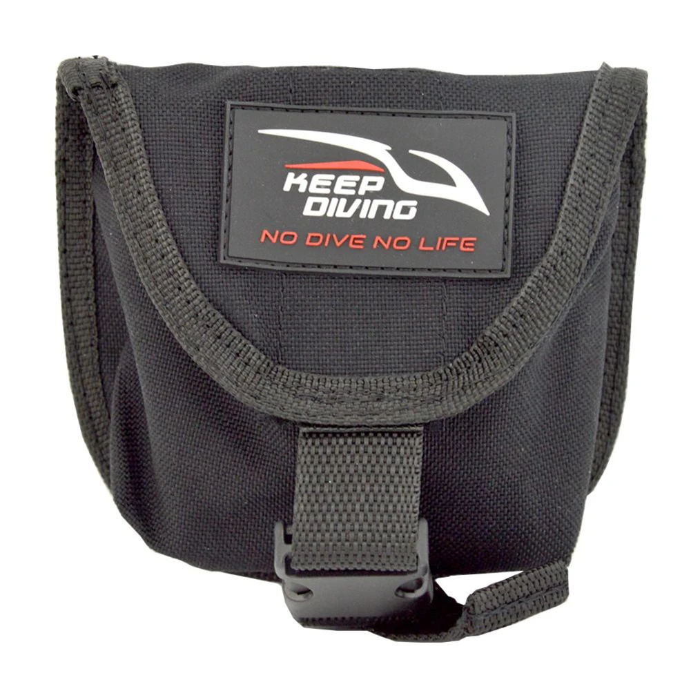 Scuba Diving 2KG Weight Pocket With Quick Release Buckle Waist Weight Belt Adjustable Straps Double Opening Holster