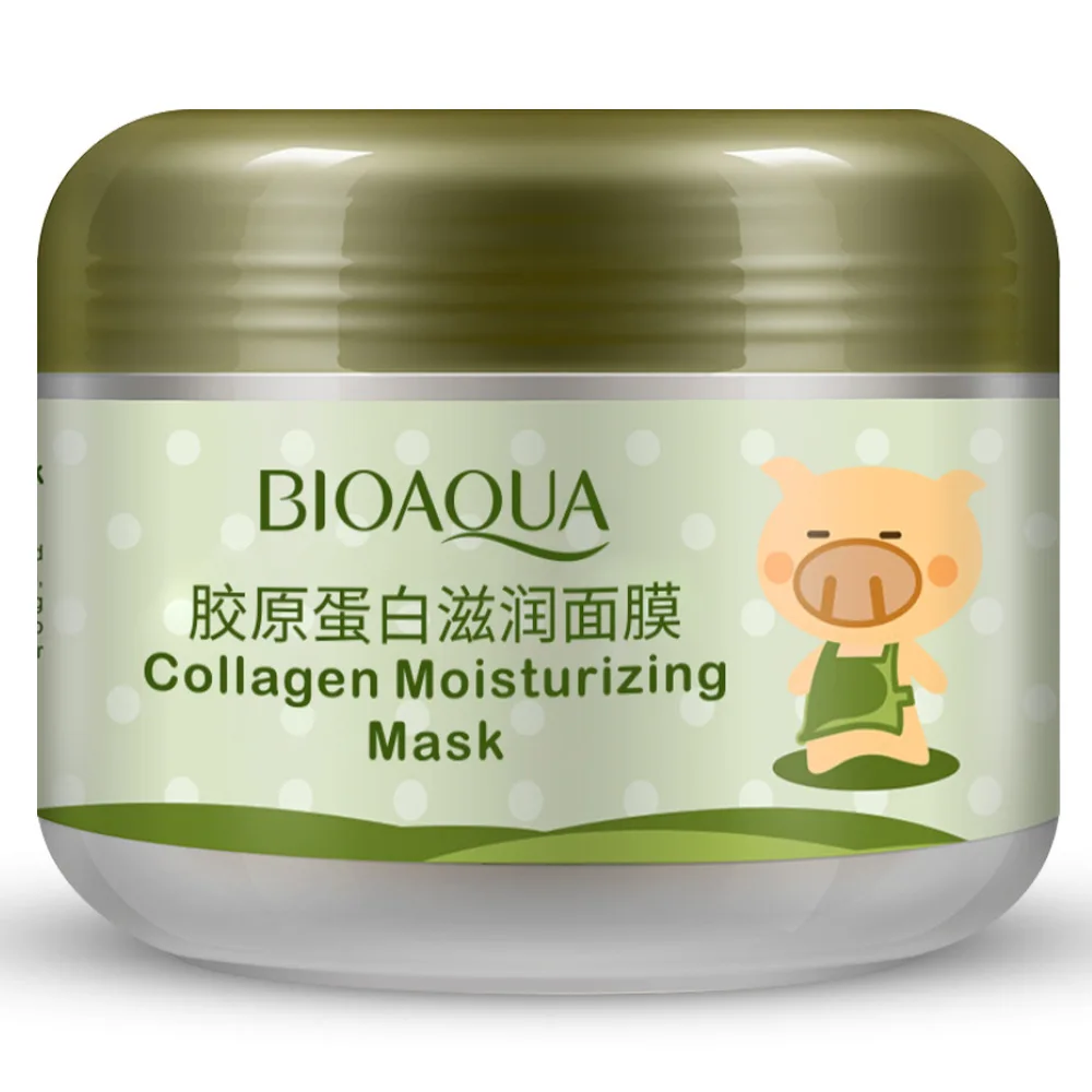 

BIOAQUA Collagen Sleeping Mask Moisturizing Moisturizing Bubble Mask Hydrating Moisturizing Oil Control