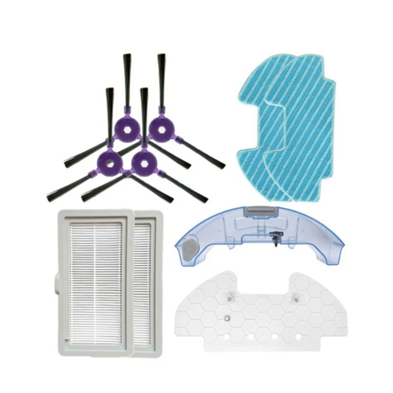 

Soft Side Brush Filter Mop For Midea VCR08 MR09 I5 Robot Vacuum Cleaner Parts Replacement Kit