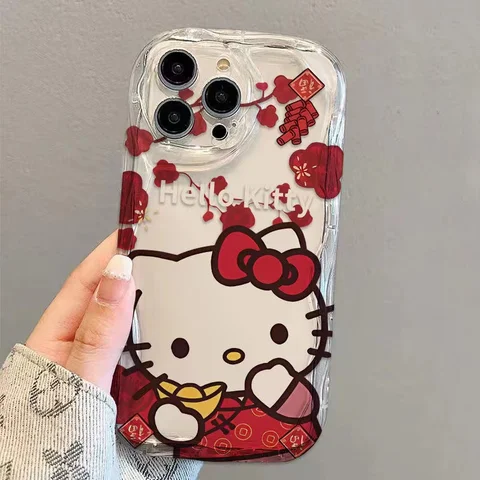 Милый чехол из ТПУ с рисунком Hello Kitty Cat для Realme 8i 7i 9i 11 10 Pro Realme 9 8 Pro C2, чехол из ТПУ для телефона
