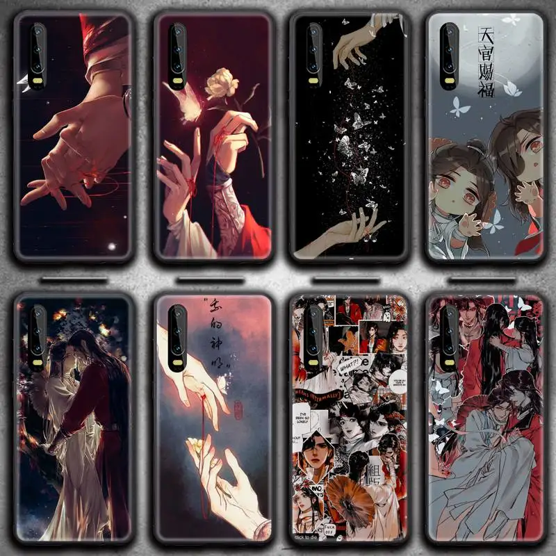 

Heaven official's blessing Tian Guan Ci Fu Phone Case for Huawei P20 P30 P40 lite E Pro Mate 40 30 20 Pro P Smart 2020
