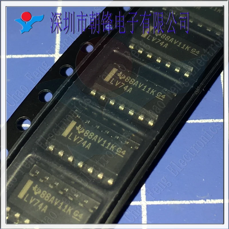 

20pcs original new SN74LV74ADR silk screen LV74A SOP14