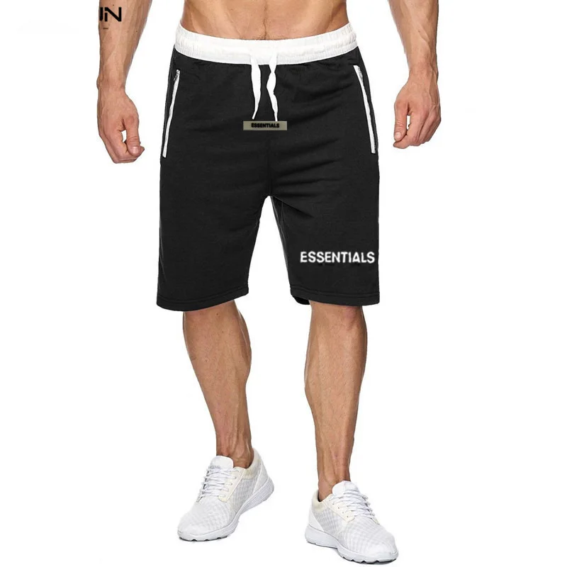 

22ss Summer Essential Men's Shorts Fitness Running Sports Shorts Casual Pocket Beach Shorts Street Hip-hop Five-point Pants
