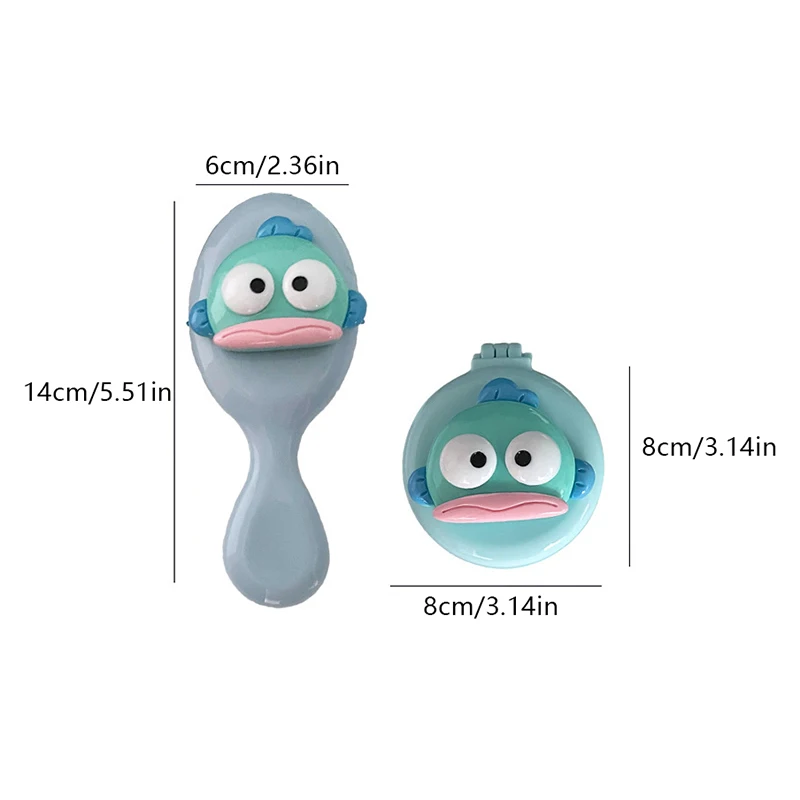 Портативная расческа на воздушной подушке Рыба-клоун парикмахерская массажная